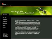 Tablet Screenshot of ibat.de