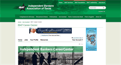 Desktop Screenshot of careers.ibat.org